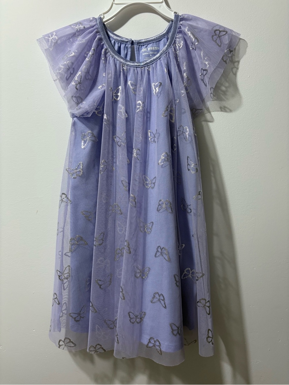 Joe Fresh Lavender Butterfly Dress